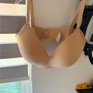 Knix Beige Seamless Bra